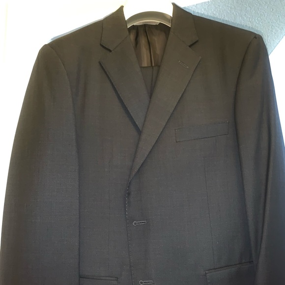 Brand New Samuelsohn Black Suit - Picture 1 of 6